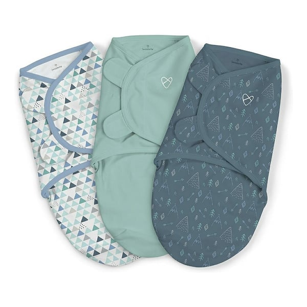 SwaddleMe Original Swaddle 3 pack, Mountaineer, Large (3-6 Months)