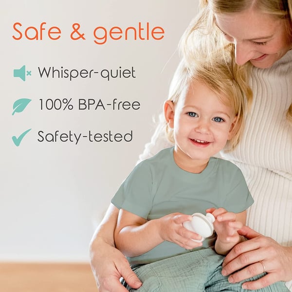 Baby Nail File Electric Nail Trimmer: Baby Nail Trimmer for Infant and Toddler: Safer Than Baby Nail Clippers - Baby Grooming Kit and Manicure Set
