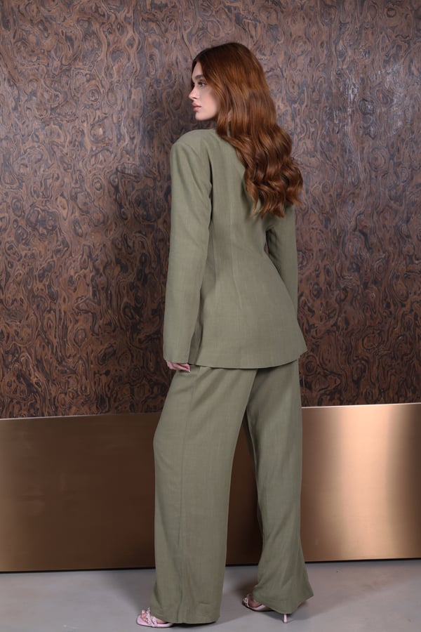 Classic Linen Set/بدلة نسائية