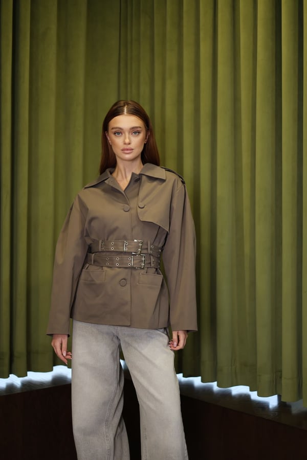 Double Belt Jacket