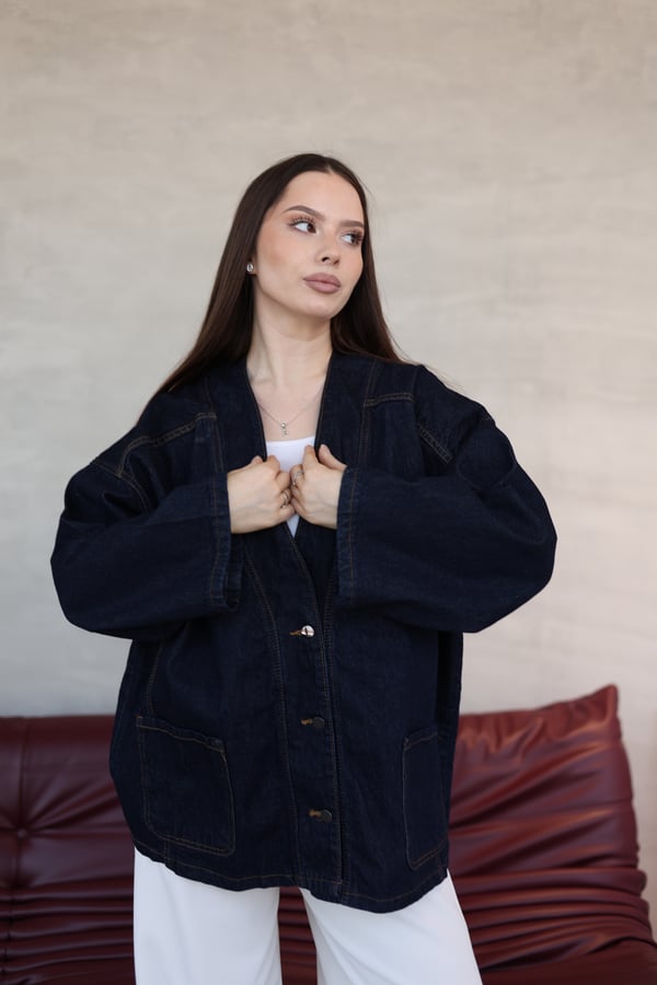 Flow jeans ja قميص فضفاض
