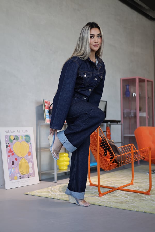 Belt jeans  ja جاكيت جينز