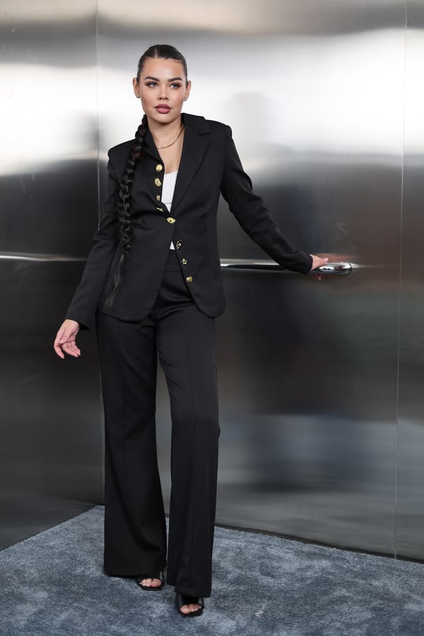 Gold Button Set/بدلة نسائية