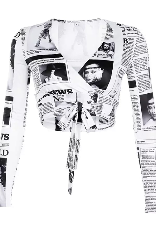 Wrap Crop Top