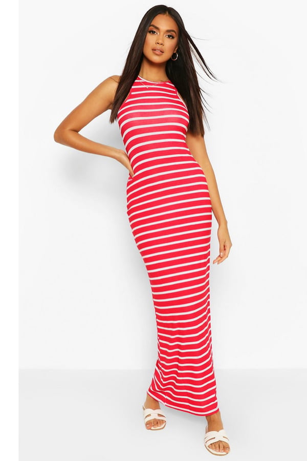 Red Striped Dress