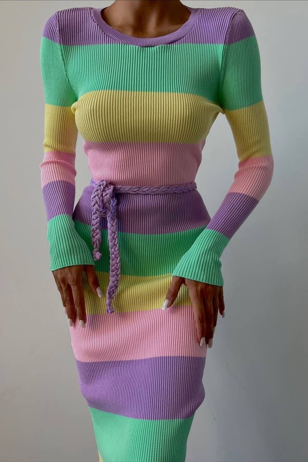  Rainbow Dress