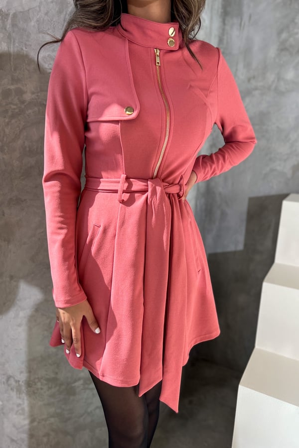 Pink Collar Jacket