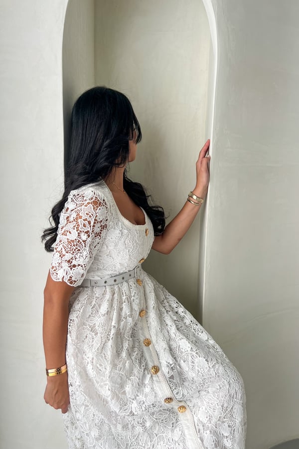 White Clodia Dress