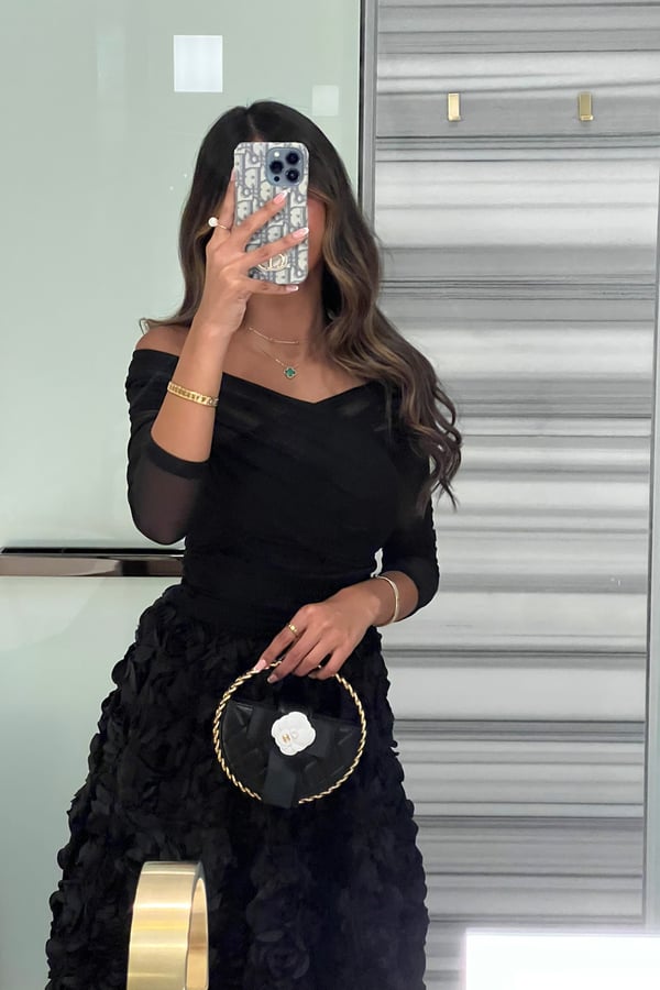 Black Aria Top