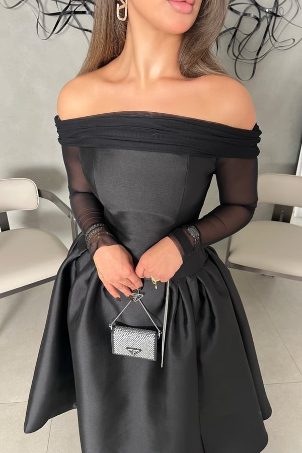 Black Mira Dress