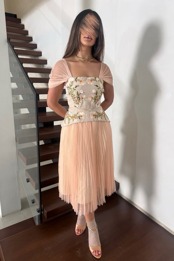 Majesty Nude Dress