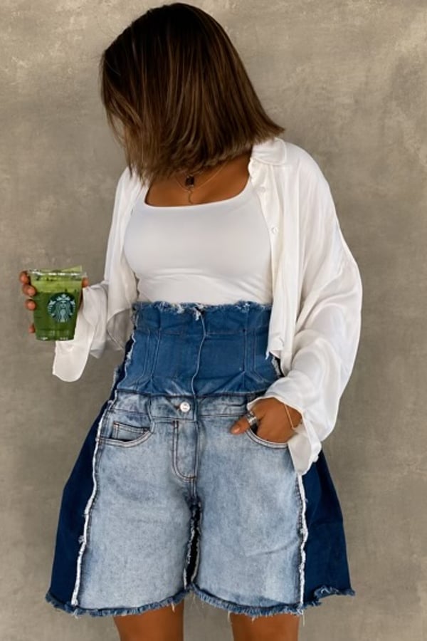 Short Denim High Waist