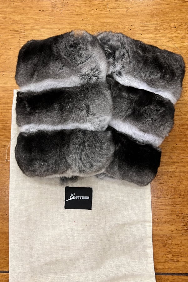 Chinchilla cuffs