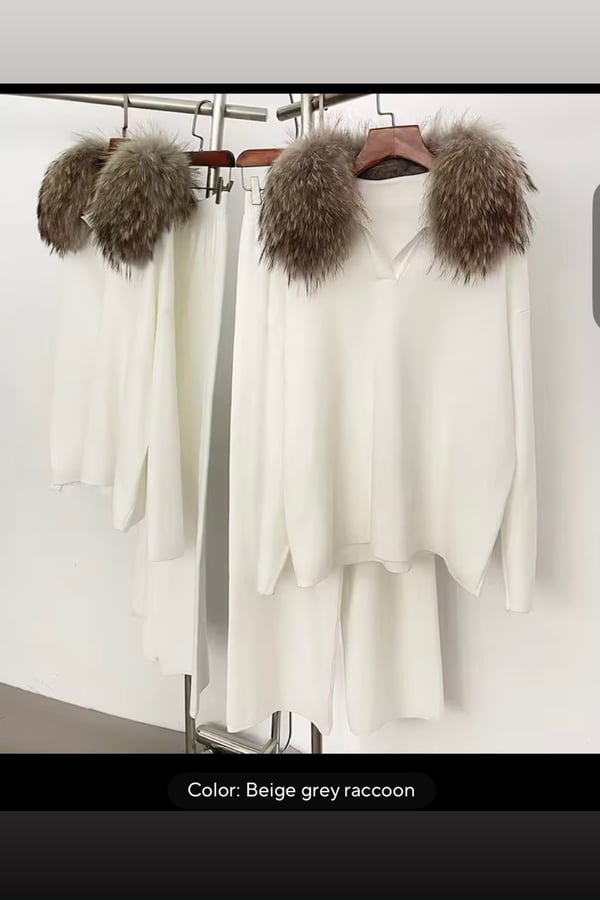 Off white sets with fox