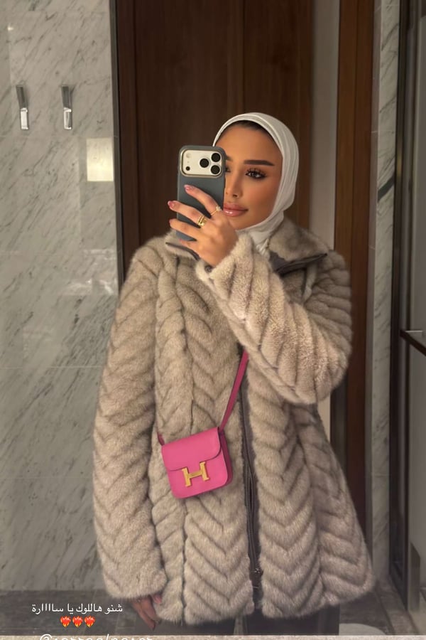Light grey imported mink effect plush